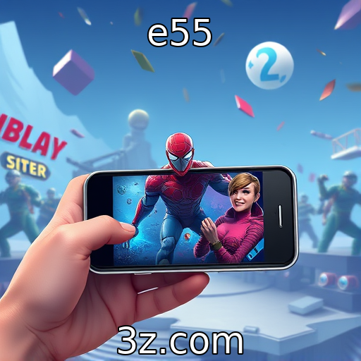 e55 : Crescimento do mercado de jogos mobile em 2025